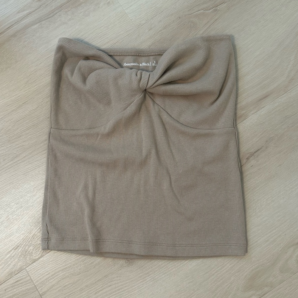Abercrombie & Fitch Tie Front tube top